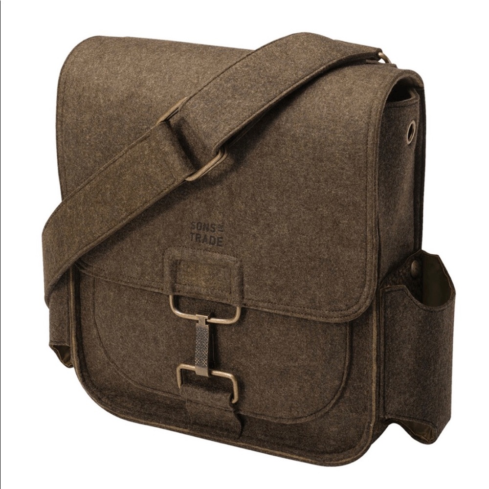 Iron and Resin Messenger Bag - Never Used